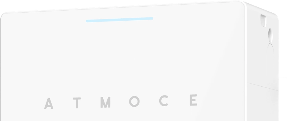Détail du haut de la façade et du voyant · cadrage de la vue officielle MS-7K-U.