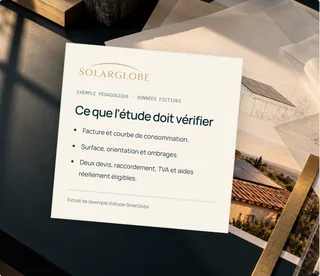 Dossier résidentiel illustratif avec les points de vérification issus du véritable exemple d’étude