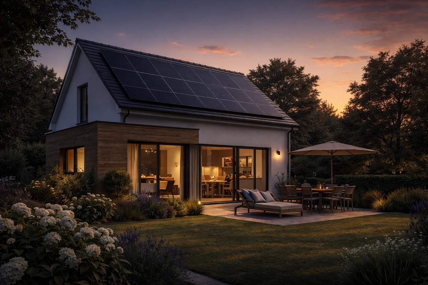 Maison photovoltaïque