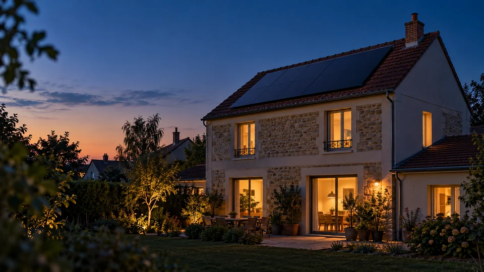 Illustration d’ambiance de la maison francilienne, sans réalisation revendiquée
