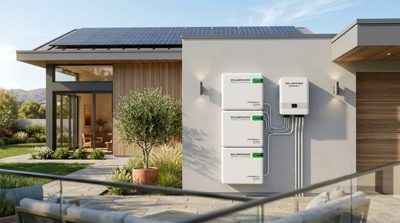 Batterie solaire et stockage de l'électricité